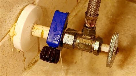 How to Fix a Leaking Shutoff Valve